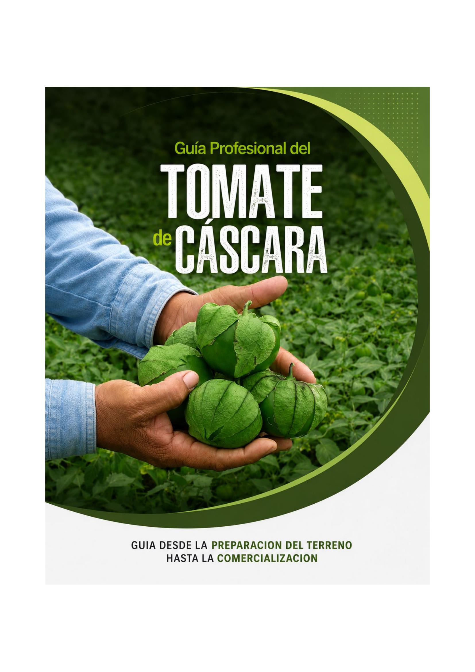 Portada Guía Profesional del Tomate de Cáscara